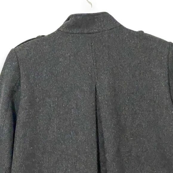 Vince Gray Wool Back Pleat Jacket/Coat , size 8 - Picture 5 of 12